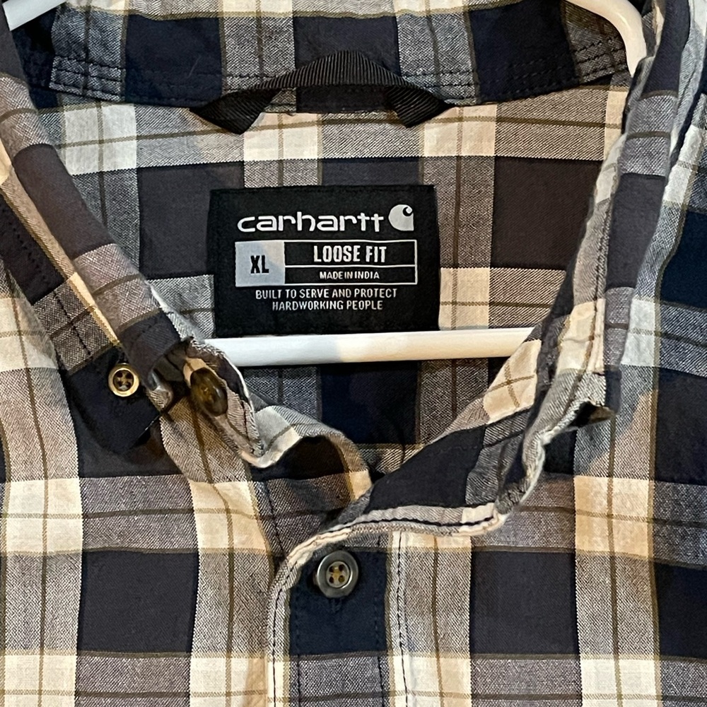Carhartt LOOSE FIT MIDWEIGHT CHAMBRAY LONG-SLEEVE SHIRT - Picture 3 of 4